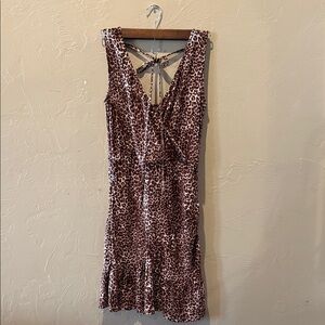 Leopard Print Sleeveless Dress Altar’d State